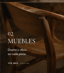 Mueble de madera tropical de manufactura Foresta