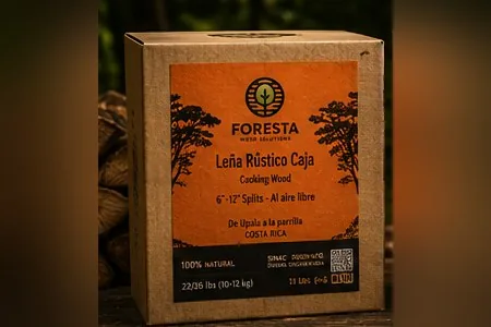 Leña Rústico Caja