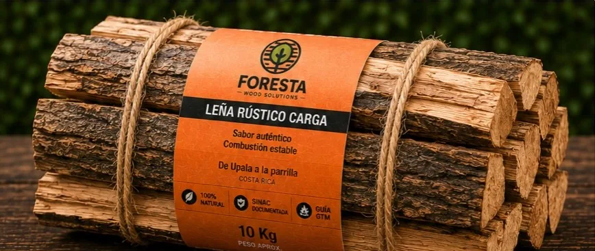 Leña Rústico Carga